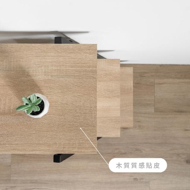 【Steel Tycoon 鋼鐵力士】木質展示架 2色 八字桌.復古.電器架.北歐風.植物架.鞋架.置物架.盆栽架.花架.多肉植物