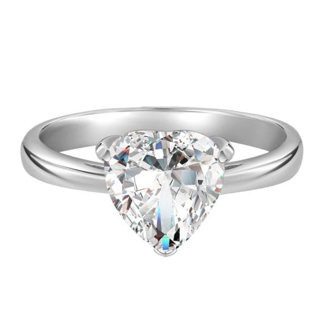 【LEESA】愛心戒指\高級感\戒指\指環\純銀戒指\歐美戒指\銀戒\銀飾\閨蜜戒指\送長輩\送女生\小禮物