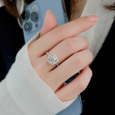 【LEESA】s925純銀\情侶戒指\飾品\銀飾\可調節\情侶對戒\男戒\女戒\情人節禮物\戒指\對戒\莫桑石\生日禮物