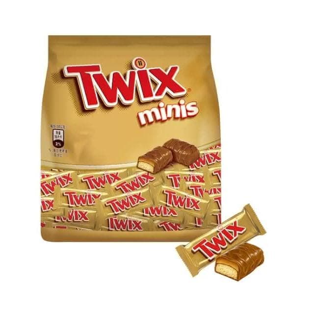 【Twix 特趣】迷你焦糖夾心巧克力 1180g 德國 牛奶 巧克力 焦糖 派對 分享 慶生 喜糖 大包裝 下午茶