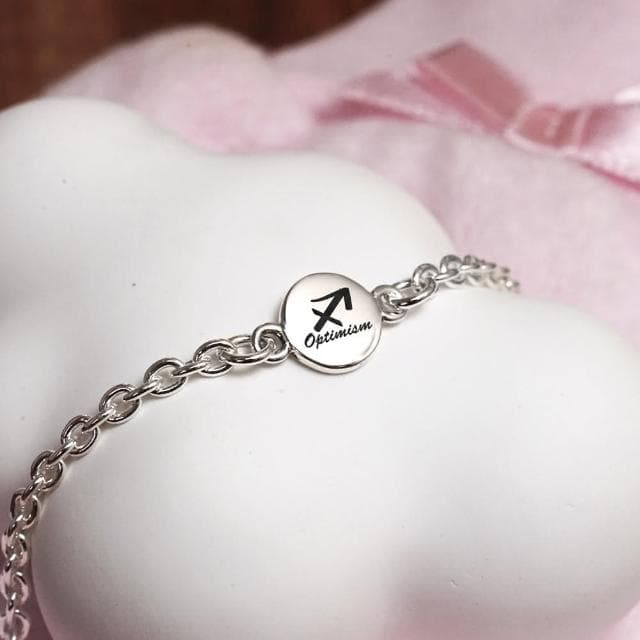 【ART64】925純銀 星座兒童手鍊 射手座寶寶飾品 新生兒/彌月禮物推薦 親子銀飾