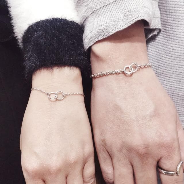 【ART64】純銀 捲捲麻花 925純銀手鍊 寬版 男生手鍊 中性手鍊 情人節禮物