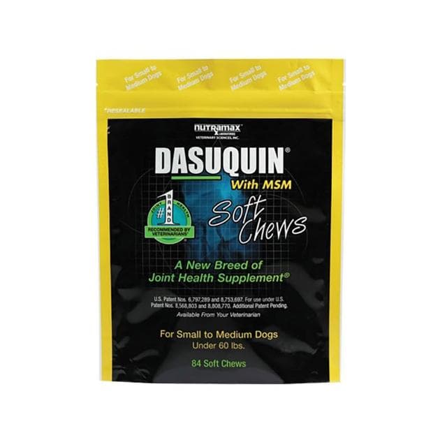 Nutramax 萃麥思 Dasuquin 大型犬用加強型 添加MSM 骨關節保養品  肉塊型84顆