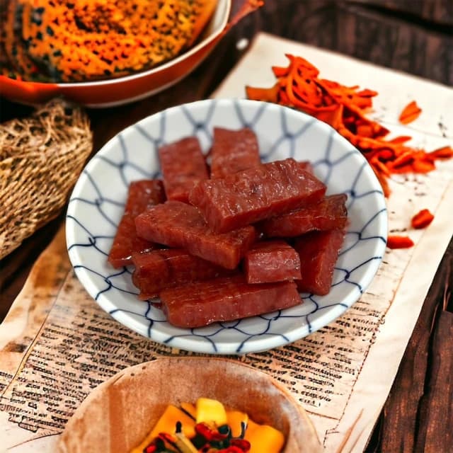 【豬大叔】十包組 厚切豚魚肉乾 蜜汁/蒜味/泰式檸檬(獨立包裝魚豬肉乾 中秋禮盒 百大伴手禮 長輩送禮 嘴饞小點心 母親節送禮 辦公室零食 團購美食)