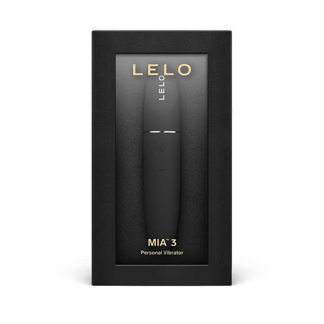 【LELO】Lelo Mia 3 口紅陰蒂震動器 黑色 情趣用品 自慰器 跳蛋 按摩棒 交換禮物