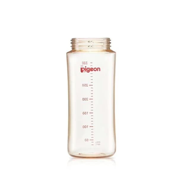 【Pigeon 貝親】第三代寬口PPSU素色空瓶330ml(貝親奶瓶/寬口奶瓶/PPSU奶瓶；寶寶共和國)