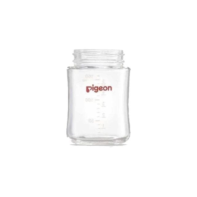 【Pigeon 貝親】第三代母乳實感玻璃空瓶奶瓶160ml(貝親奶瓶/玻璃奶瓶/寬口空瓶；寶寶共和國)
