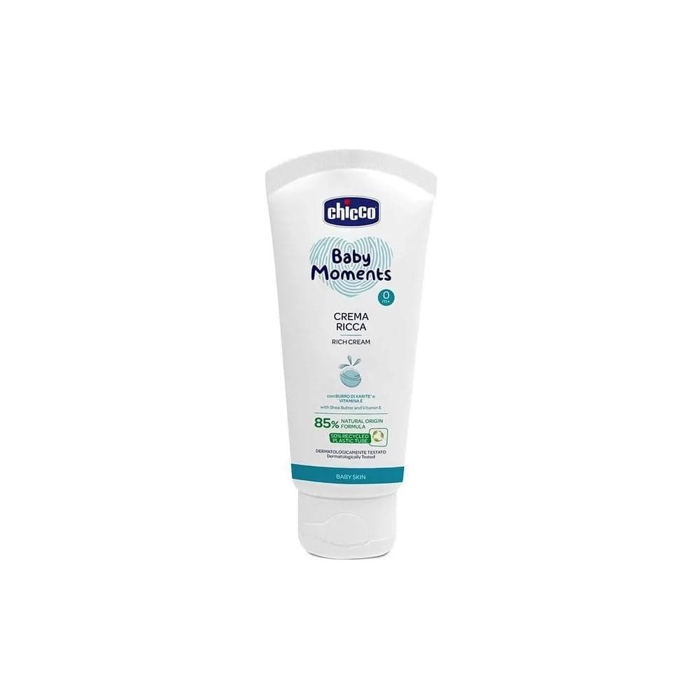 【Chicco】寶貝嬰兒植萃保濕乳霜100ml 天然植物馨香(寶寶共和國)