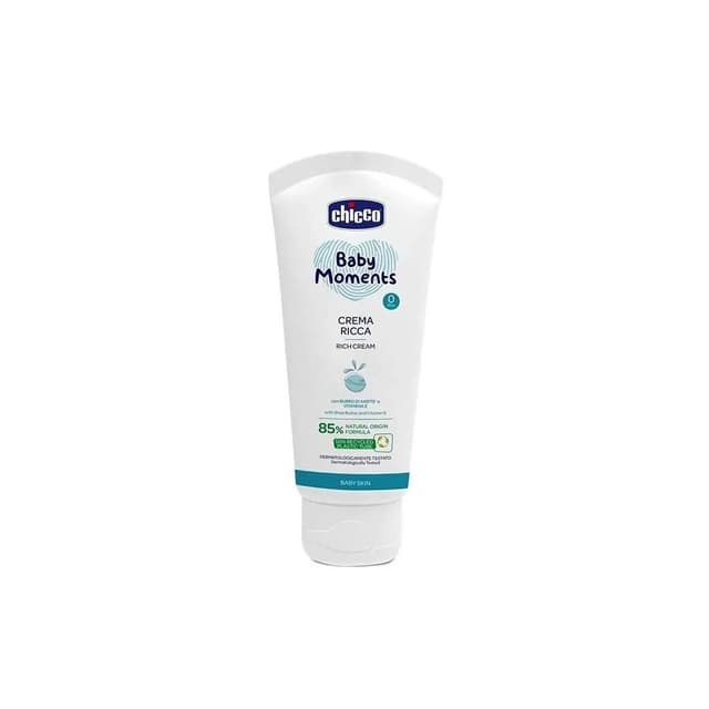 【Chicco】寶貝嬰兒植萃保濕乳霜100ml 天然植物馨香(寶寶共和國)