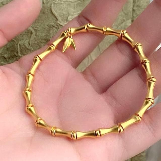 【MoonDy】手環 手鍊 手飾品 純銀手鍊 女生手鍊 竹節手鏈 情侶禮物 女復古中國風 女朋友生日禮物 浪漫禮物