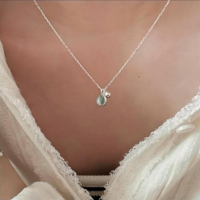 【MoonDy】水晶項鍊 女生項鍊 歐美項鍊 飾品 禮物閨蜜 女友生日禮物 開運 桃花 招財 好看 項鍊女