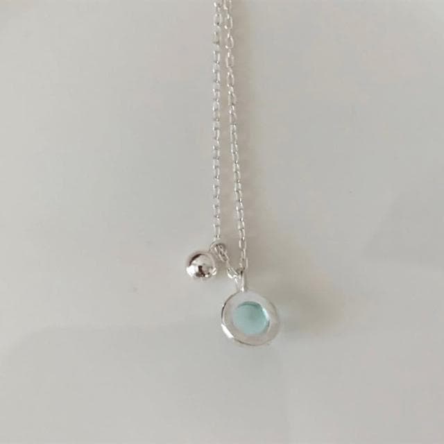 【MoonDy】水晶項鍊 女生項鍊 歐美項鍊 飾品 禮物閨蜜 女友生日禮物 開運 桃花 招財 好看 項鍊女