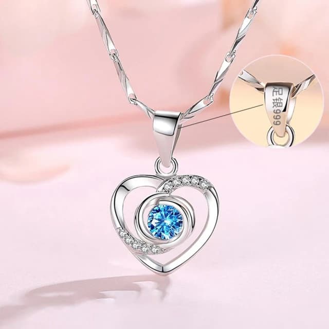 【KT DADA】999 純銀項鍊 婚禮禮物 送禮首選 銀項鍊 紀念日禮物 小飾品  項鍊女 質感小物 禮品 生日禮物女生 伴娘禮物