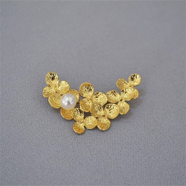 【MoonDy】胸針 別針 胸花 女髮飾 手工胸針 優雅胸針 圍巾扣 造型別針 小眾飾品 珍珠胸針 收腰別針 包包飾品 生日禮物