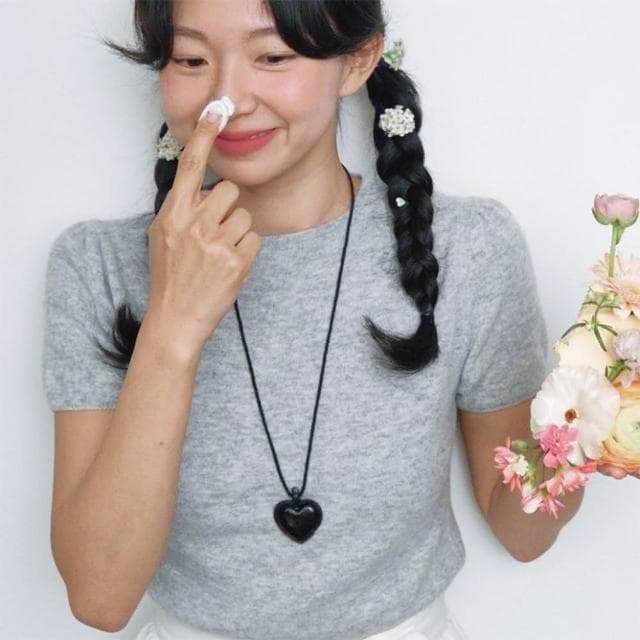 【MoonDy】項鍊 頸鍊 cocker 愛心項鍊 皮革項鍊 百搭項鍊 可愛項鍊 辣妹項鍊 麻繩項鍊 黑桃項鍊 時髦感 女生禮物