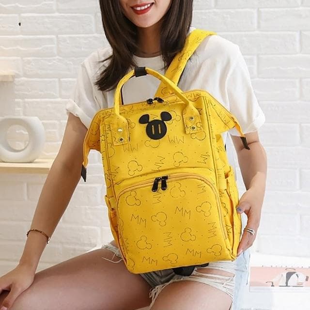 【MoonDy】包包 後背包 媽媽包 尼龍包包 母嬰包 旅行後背包 大容量後背包 防潑水後背包 黑包包 紫色包包 可愛包包 禮物