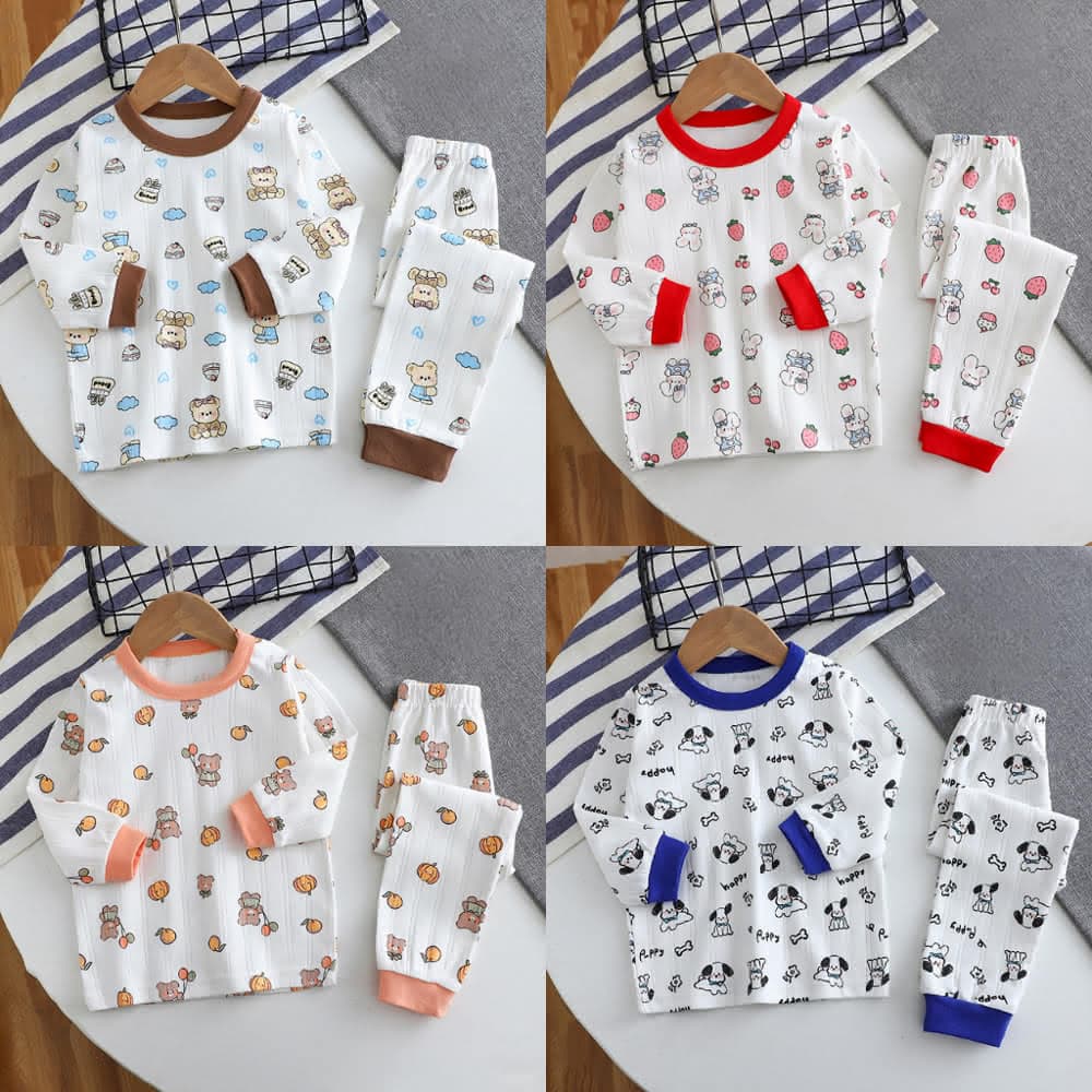【Arbea】兒童長袖套裝C269(秋季居家服睡衣)