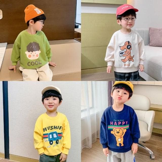 【Arbea】兒童長袖上衣C699(秋冬款男女童上衣)