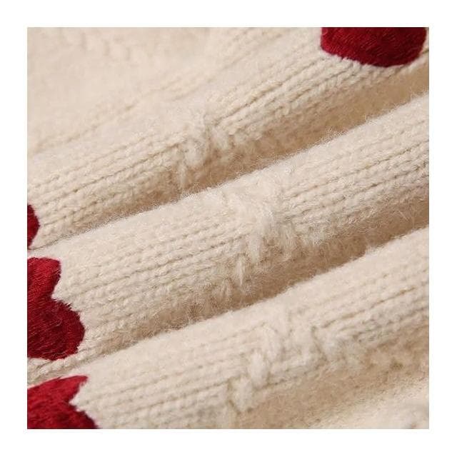 【Arbea】女童毛衣新款洋氣兒童上衣女冬裝加厚針織衣 C796