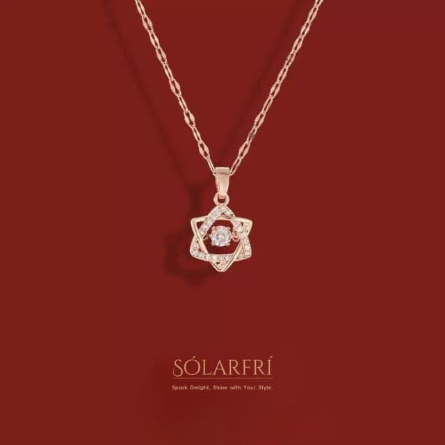 【SOLARFRi】閃耀鎖骨項鏈｜可調項鏈大小 附 附品牌禮盒包裝  閨蜜生日情人節女友母親老婆聖誕禮物
