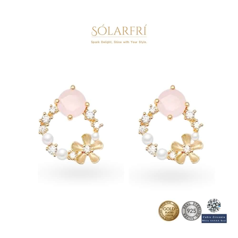 【SOLARFRi】銀針耳環｜優選親膚材質配戴舒適 附品牌禮盒包裝 閨蜜生日情人節女友母親老婆聖誕禮物