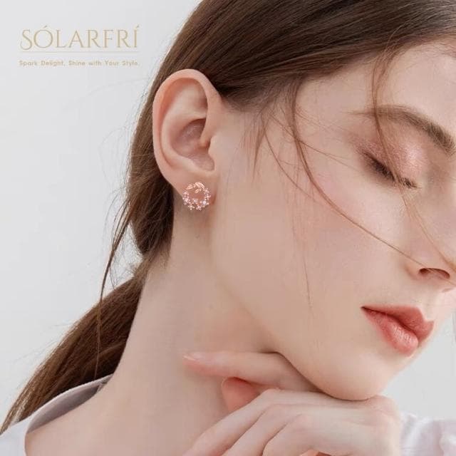 【SOLARFRi】銀針耳環｜優選親膚材質配戴舒適 附品牌禮盒包裝 閨蜜生日情人節女友母親老婆聖誕禮物