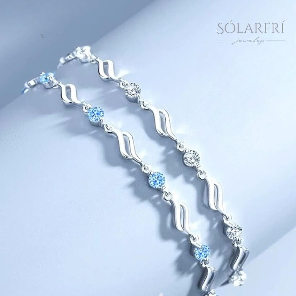 【SOLARFRi】輕奢晶耀手鏈｜可調整項鏈大小 附 附品牌禮盒包裝  閨蜜生日情人節女友母親老婆聖誕禮物