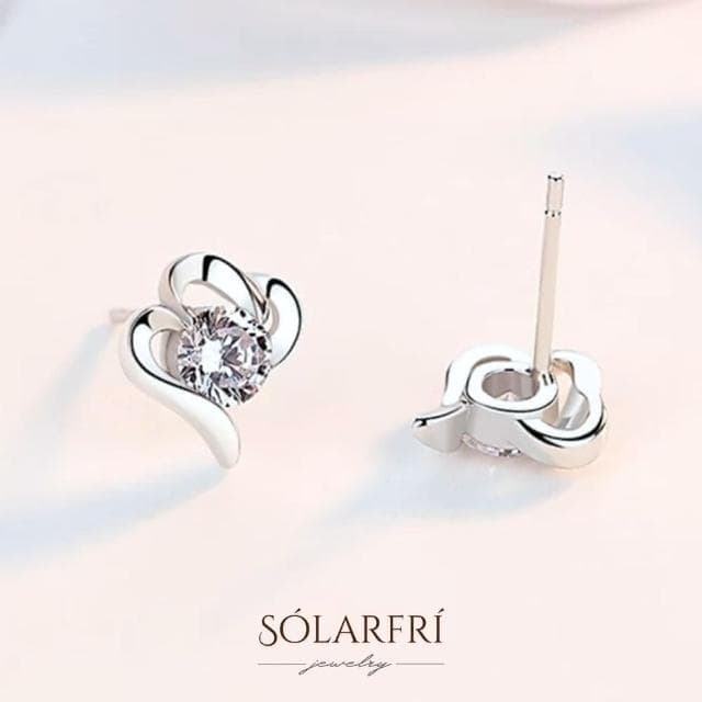 【SOLARFRi】銀針耳環｜優選親膚材質配戴舒適 附品牌禮盒包裝 閨蜜生日情人節女友母親老婆聖誕禮物