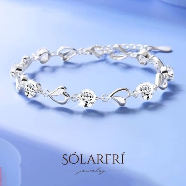 【SOLARFRi】輕奢晶耀手鏈｜可調整項鏈大小 附 附品牌禮盒包裝  閨蜜生日情人節女友母親老婆聖誕禮物