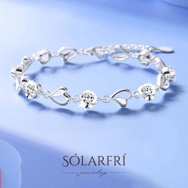 【SOLARFRi】輕奢晶耀手鏈｜可調整項鏈大小 附 附品牌禮盒包裝  閨蜜生日情人節女友母親老婆聖誕禮物