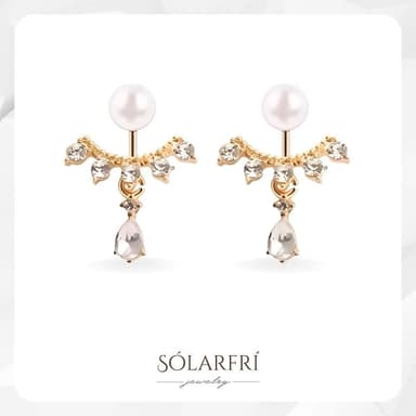 【SOLARFRi】銀針耳環｜佩戴舒適品牌禮盒包裝 閨蜜生日情人節女友母親老婆聖誕禮物