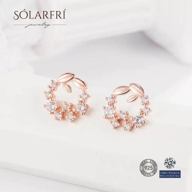 【SOLARFRi】銀針耳環｜優選親膚材質配戴舒適 附品牌禮盒包裝 閨蜜生日情人節女友母親老婆聖誕禮物