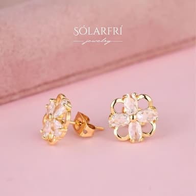 【SOLARFRi】銀針耳環｜優選親膚材質配戴舒適 附品牌禮盒包裝 閨蜜生日情人節女友母親老婆聖誕禮物