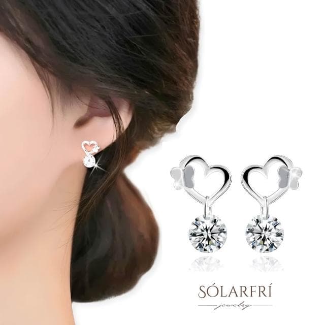 【SOLARFRi】銀針耳環｜優選親膚材質配戴舒適 附品牌禮盒包裝 閨蜜生日情人節女友母親老婆聖誕禮物