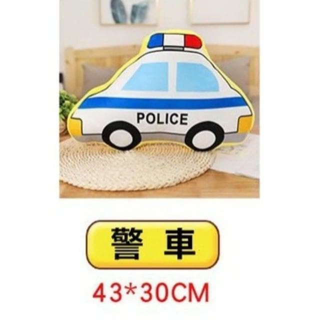 【Q貝比】現貨可愛兒童抱枕卡通汽車睡覺沙發立體靠墊 交換禮物 聖誕禮物(台灣出貨)