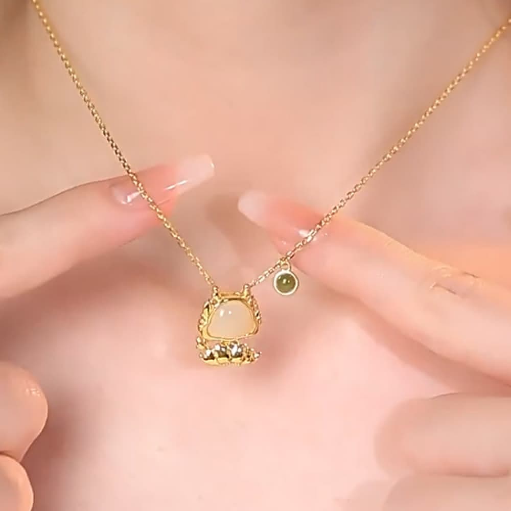 【LEEHER】女飾品/項鍊/純銀項鍊/金項鍊/生肖項鍊/和田玉項鍊/兒童項鍊/招財項鍊/保平安/生肖龍年/禮物