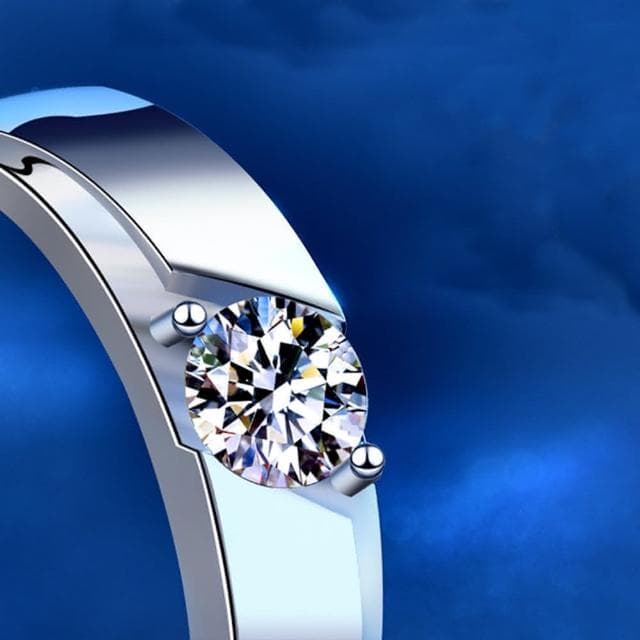 【LEEHER】純銀飾品/生日禮物/情侶戒指/結婚戒指/純銀戒指/鋯石戒指/開口戒指/韓國戒指/可調節/情侶對戒