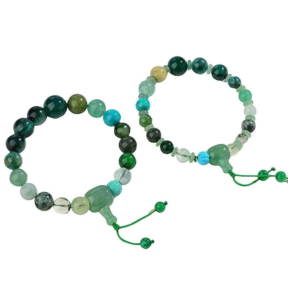 【LEEHER】水晶手鍊/五行手鍊/玉手鍊/翡翠手鍊/手鍊/手環/十八籽手串/多寶手鍊/能量手串/送長輩/禮物/情侶手鍊/手串