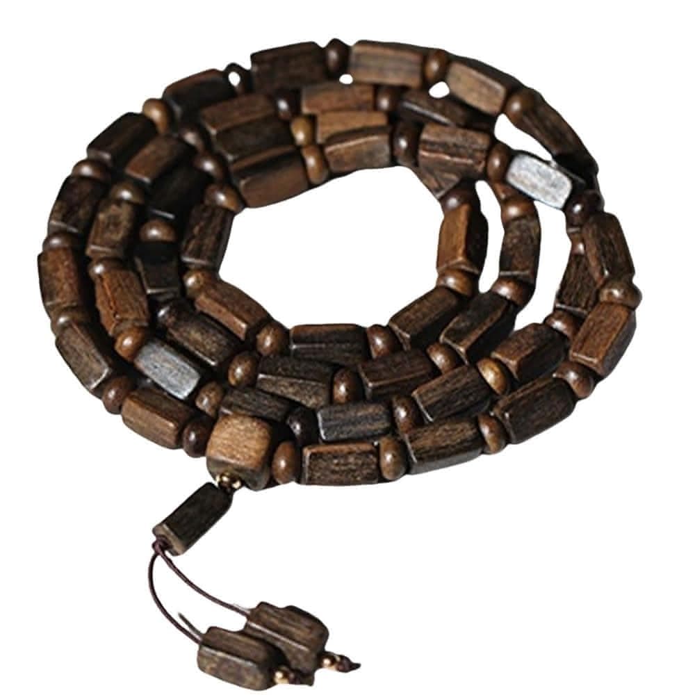 【LEEHER】沉香手串/串珠項鍊/多圈手鍊/念珠手鍊/手串/手環/佛珠手串/木質項鍊/安神定氣/長輩禮物