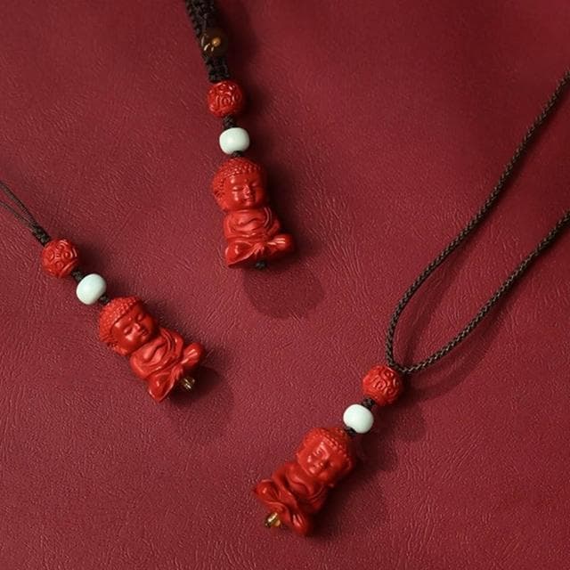 【LEEHER】男女同款/鑰匙圈吊飾/小禮物/飾品/吊墜/吊飾/彌勒佛項鍊/護身符/辟邪手鍊/招財納福/保平安/硃砂項鍊/白松石