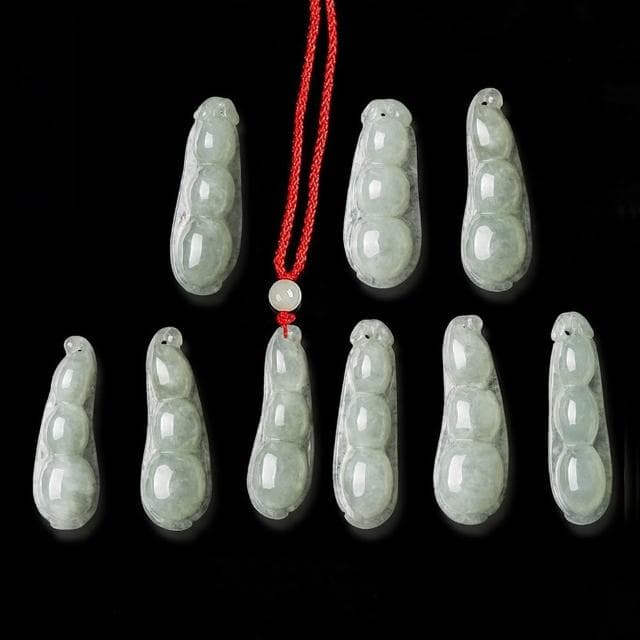 【LEEHER】玉項鍊/玉佩/玉墜/翡翠吊墜/冰種玉石/禮物/項鍊/飾品/招財進寶/護身符/保平安/新中式/送長輩