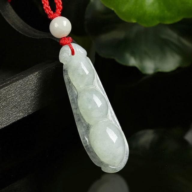 【LEEHER】玉項鍊/玉佩/玉墜/翡翠吊墜/冰種玉石/禮物/項鍊/飾品/招財進寶/護身符/保平安/新中式/送長輩