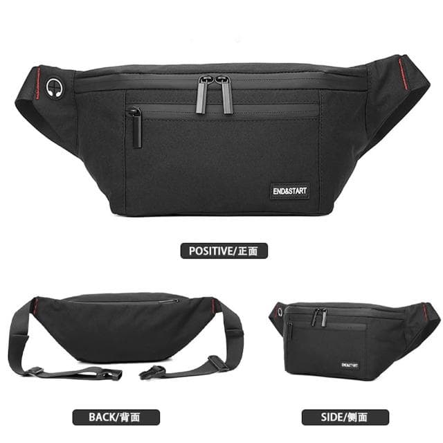 【LEEHER】牛津包包/運動胸包/包包/腰包/胸包/斜背包/黑色包包/大容量小包包/日系小包/攜便包/生日禮物/男包包/送禮