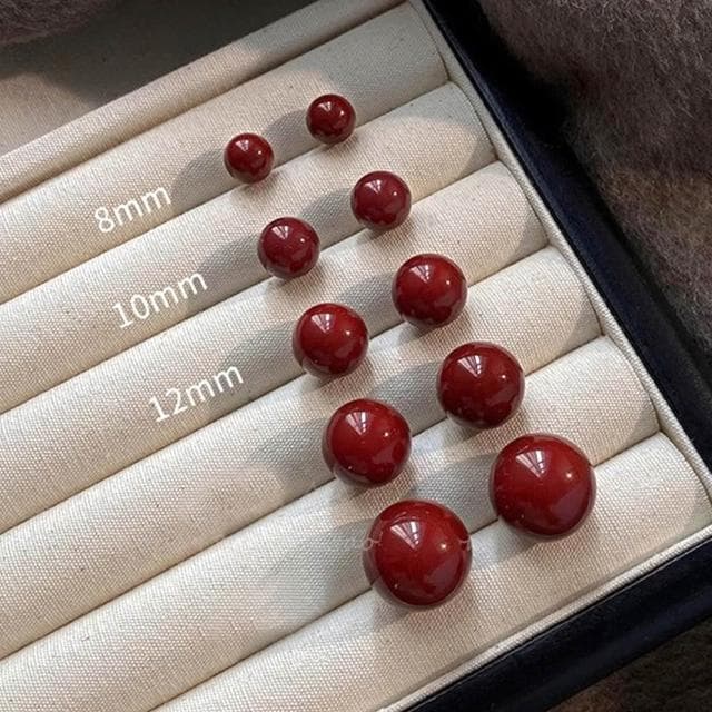 【LEEHER】飾品/小香風/百搭/耳環女/百搭/抗過敏耳環/耳環/女生耳環/耳針/耳釘/耳飾/耳扣式耳環/夾式耳環/圓形耳環/