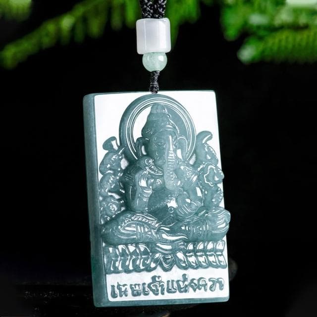【LEEHER】玉石項鍊/玉珮/飾品/健康項鍊/象神/佛牌/招財納福/保平安/男女同款/玉墜/翡翠/飾品/吊墜/吊飾/生日禮物