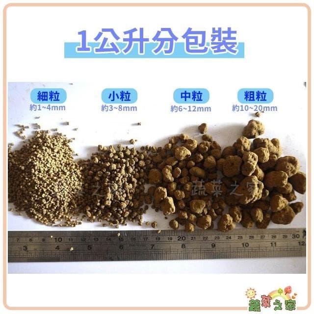 【蔬菜之家】赤玉土1公斤、1公升分裝包-顆粒越細容量越少 土壤 扦插 土壤裝飾 盆景 水生植物 多肉 盆栽用