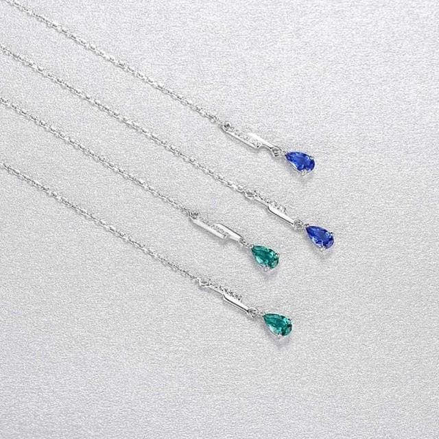 【巴黎精品】現貨+預購 鋯石耳環925純銀耳針氣質簡約流蘇耳線耳環女飾品2色v1aa58