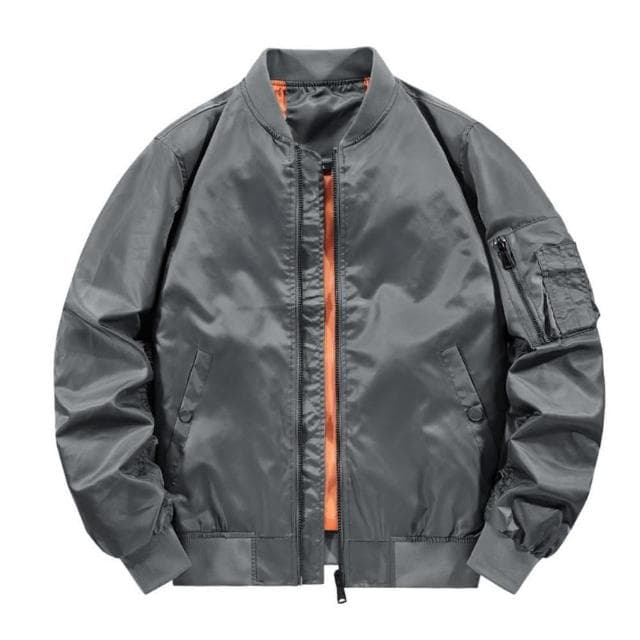 【巴黎精品】父親節禮物 現貨+預購 軍裝外套復古工裝古著-MA1飛行防風簡約男夾克4色a1hg48