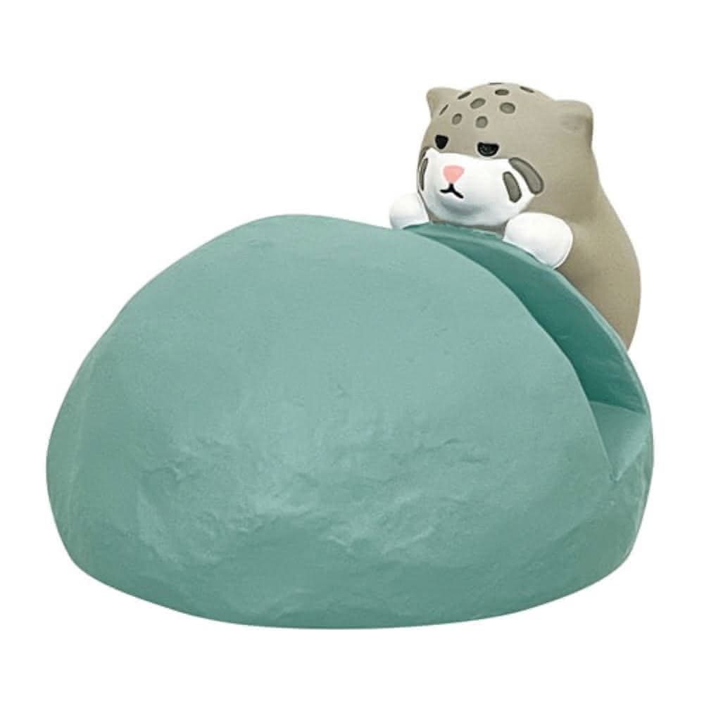 【DECOLE】concombre 貓科系列 星球手機架-兔猻貓(收藏商品 交換禮物 生日送禮 辦公室療育商品)