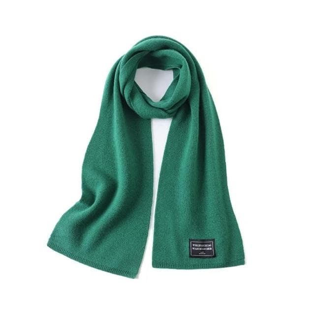 【米蘭精品】現貨秒發 羊毛圍巾披肩純色簡約百搭保暖男女配件11色74hl1